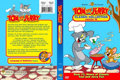 Tom And Jerry Classic Collection - Volume 10 - TV DVD Custom Covers - Tom And Jerry Classic ...