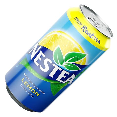 Nestea Iced Tea Cans 440ml - 3D Model by murtazaboyraz