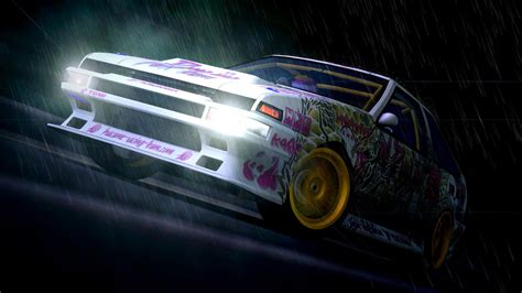 AE86, drifting by rain. by Fantaribo on DeviantArt