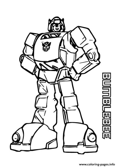 Rescue Bots Bumblebee Coloring Pages