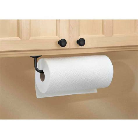 InterDesign Classico Wall Mount Paper Towel Holder, Matte Black - Walmart.com