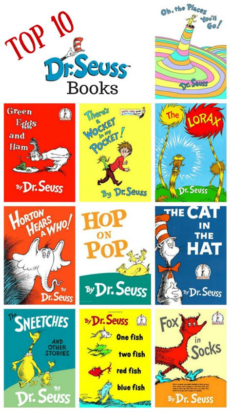 Top 10 Dr Seuss Books – Be A Fun Mum