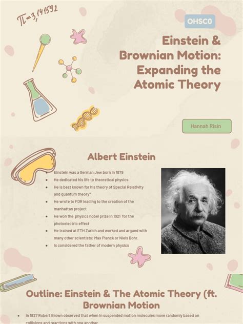 Einstein & Brownian Motion - Expanding The Atomic Theory - Risin Expert Session | Download Free ...