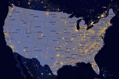 Cool satellite photo of the USA at night | Page 2 | NeoGAF