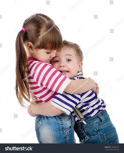 Happy Adorable Kids Hugging Each Other Stock Photo 102999122 | Shutterstock