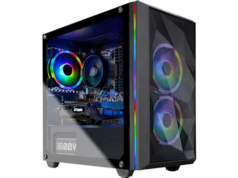 Skytech Chronos Mini Gaming Computer PC Desktop - Ryzen 7 3700X 3.6 GHz, RTX 2080 Super 8 GB, 1 ...