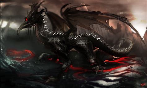 Black Dragon Art Wallpapers - Top Free Black Dragon Art Backgrounds - WallpaperAccess