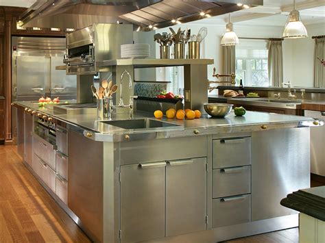 Stainless Steel Kitchen Cabinets: Pictures, Options, Tips & Ideas | HGTV