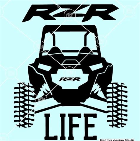 Rzr Life png Rzr Car dxf Polaris Rzr Svg Rzr Lover Svg | Etsy