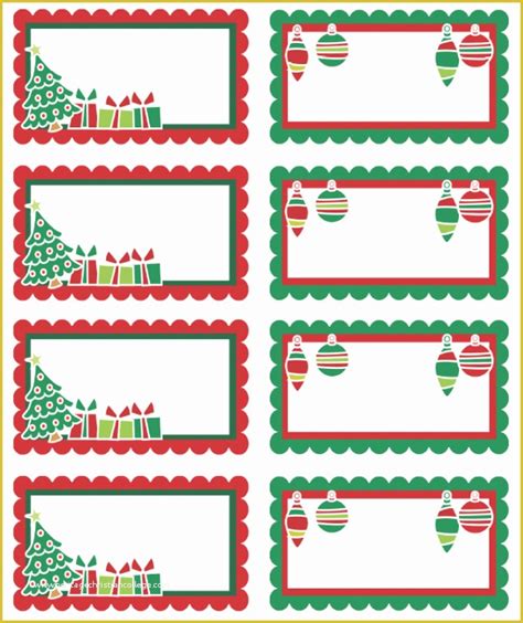 Christmas Labels Free Printable Templates Of Christmas Labels Ready to Print ...