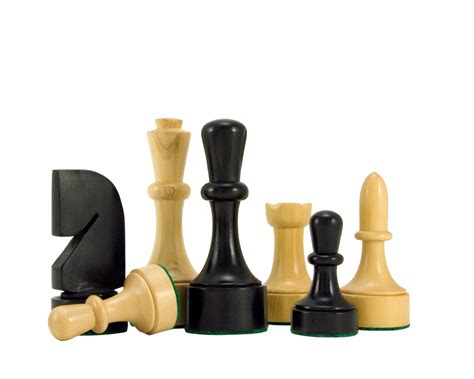 Contemporary Series Ebonised Chess Pieces 3.75 Inches [RCP058] - £56.25 : The Regency Chess ...