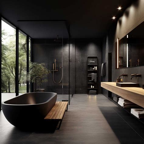 10 ideas for creating a luxury modern black bathroom to impress – Artofit