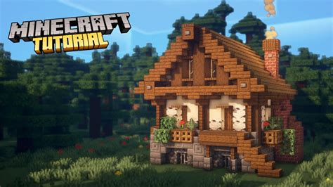 Minecraft Tutorial How To Build A House Minecraft: How To Build A Survival Starter House ...