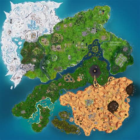 Fortnite Islands Map Concept! Featuring New and Old POIs! - Fortnite | Best gaming wallpapers ...