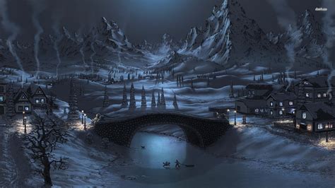 Winter Night wallpaper | 1920x1080 | #69056