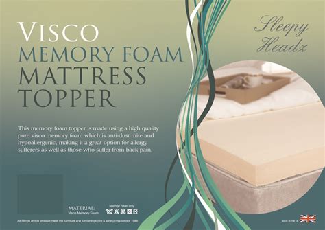 Memory Foam Mattress Topper - 3" - MiBed