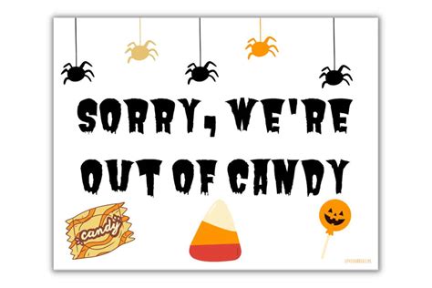 Happy Halloween Signs Printable