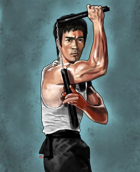 Bruce Lee Nunchucks 2 by osx-mkx on DeviantArt