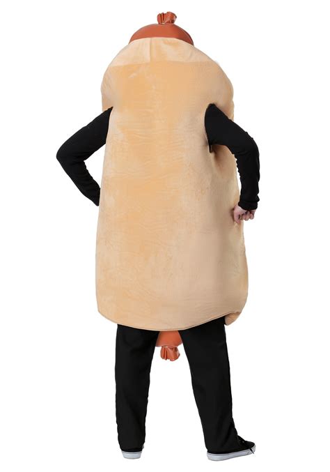 Hot Dog Adult Costume | Fast Food Halloween Costumes