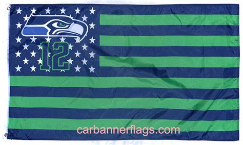 Seattle Seahawks Flag-3x5FT NFL Banner-100% polyester - flagsshop