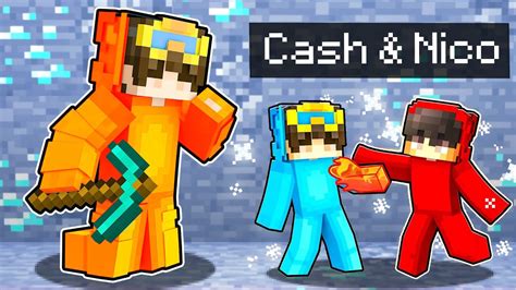 Playing Minecraft on HELPFUL Cash and Nico accounts! - YouTube