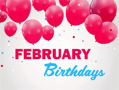 GALLERY: February Birthdays