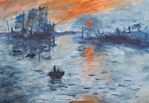 Claude monet impression sunrise period - rillymai