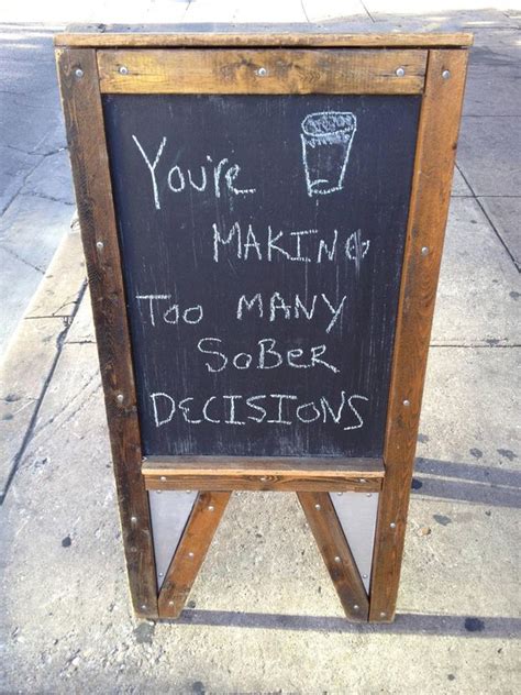 31 Bar & Coffee Shop Sidewalk Signs That Are Actually Funny | Funny bar signs, Chalkboard bar ...