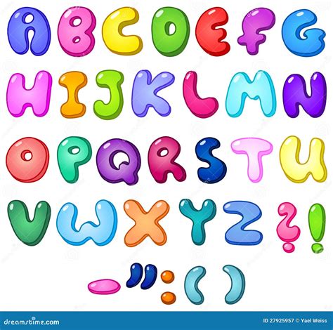 3d Bubble Alphabet Royalty Free Stock Photography - Image: 27925957