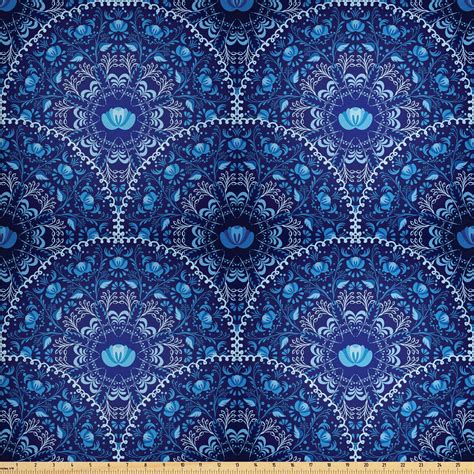 Blue Patterned Fabric – Patterns Gallery