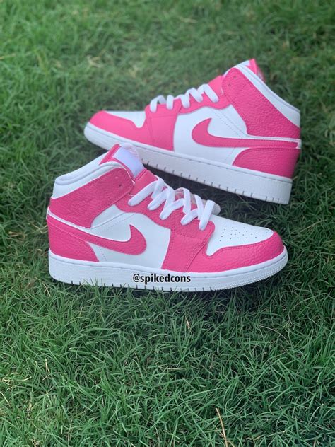 Custom Hot Pink Jordan 1 Other colors AvailableCheck | Etsy