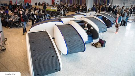 Airport Sleeping Pods for Maximizing Comfort on the Go