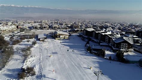 Bansko Ski Resort Home Run Bulgaria Europe Stock Footage SBV-336453847 - Storyblocks