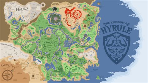 Map Of Hyrule | Weather map