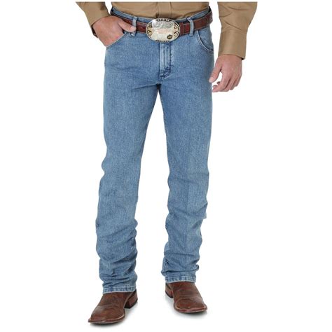 Wrangler Men's Premium Performance Advanced Comfort Cowboy Cut Regular Fit Jeans - 675475, Jeans ...