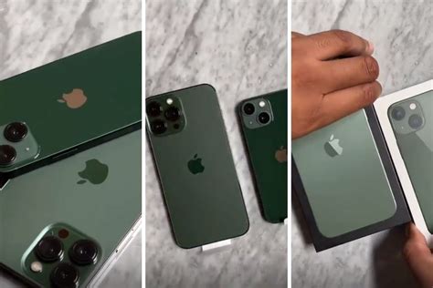 New Green iPhone 13 and Alpine Green iPhone 13 Pro shown in early unboxing video | The Apple Post