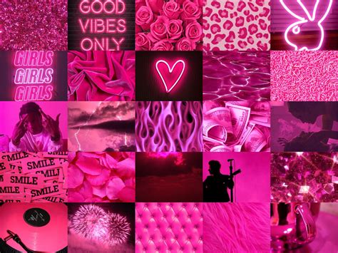 20 Outstanding pink aesthetic wallpaper collage You Can Get It Free Of Charge - Aesthetic Arena