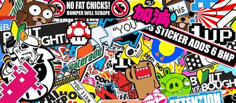 assorted stickers Sticker Bomb #sticks #bombs #1080P #wallpaper #hdwallpaper #desktop Sticker ...