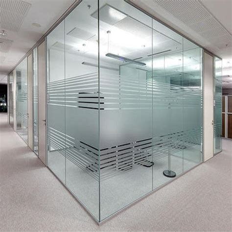 Office Frameless Glass Partition, 12 mm at Rs 350/square feet in Vadodara | ID: 13672511991