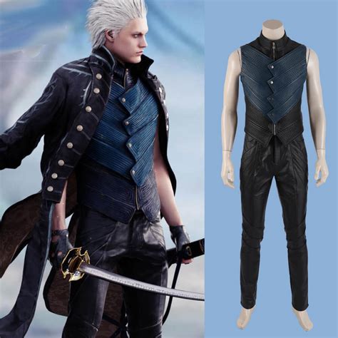 Vergil From Devil May Cry Costume Carbon Costume DIY, 44% OFF