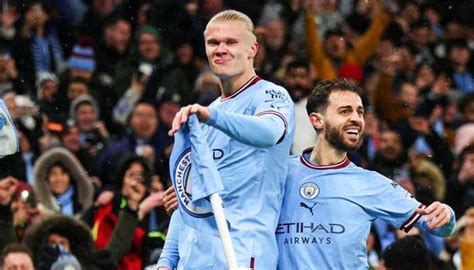 UEFA Champions League 2023: Erling Haaland Slams Five Goals As Manchester City Rout Leipzig To ...