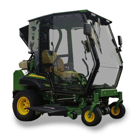 Expanded Premium Air-Conditioned Cab line with John Deere Z994R, Zero Turn Mower - Curtis Industries