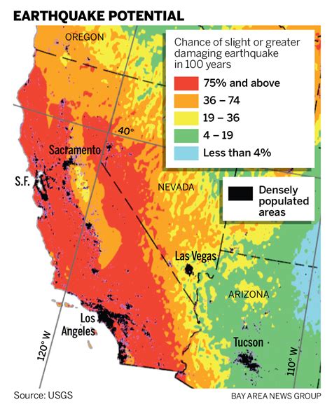 Seismic Zone Map California - Rosa Wandie