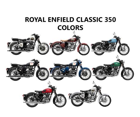 New Royal Enfield Classic 350 All Colours - Royal Enfield Classic 350: Customize as you want by ...