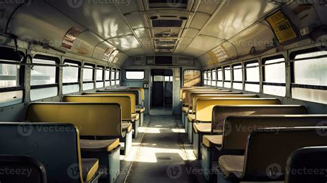 school bus interior ,generative ai 26133093 Stock Photo at Vecteezy