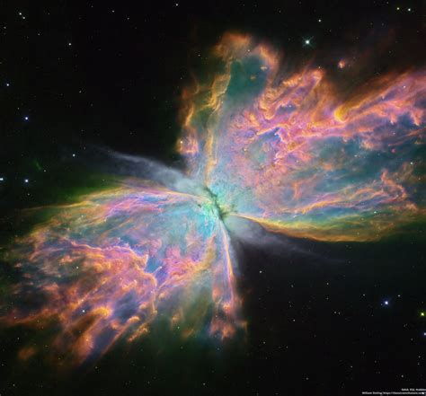 La nebulosa de la Papallona des del Hubble