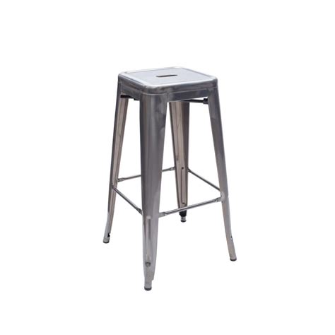 Barstools : Vintage Metal Bar Stool | Baker Party Rentals