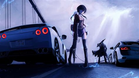 4k Anime Car Girl Wallpapers - Wallpaper Cave