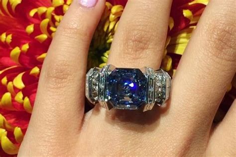 This stunning blue diamond ring could be yours for $25 million