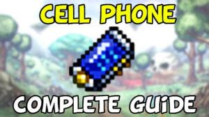 Terraria Cell Phone: How to Making and Functions | GamesCrack.org